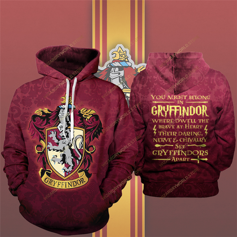 Potter | Wizardry Hoodies Gryffindor World Harry