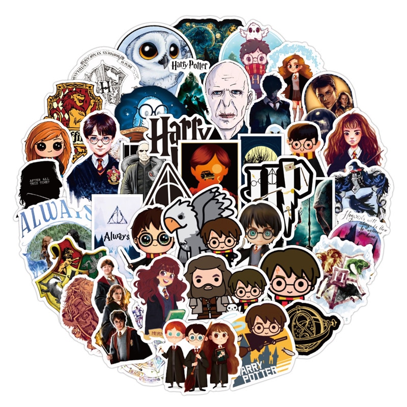 Harry Potter Ravenclaw Theme Sticker Pack Die Cut Vinyl Stickers