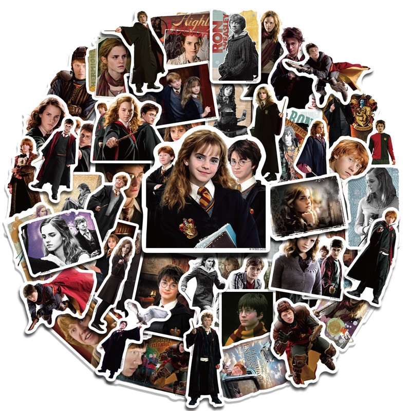 Set of 50 Harry Potter Stickers Bundle